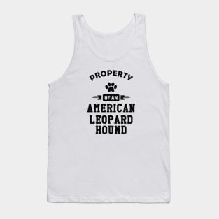 American Leopard Hound Dog - Property of an american leopard hound Tank Top